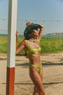 TROPICÁLIA Balconette Bottom – Lime