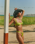 TROPICÁLIA Balconette Bottom – Lime