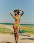 TROPICÁLIA Balconette Bottom – Lime